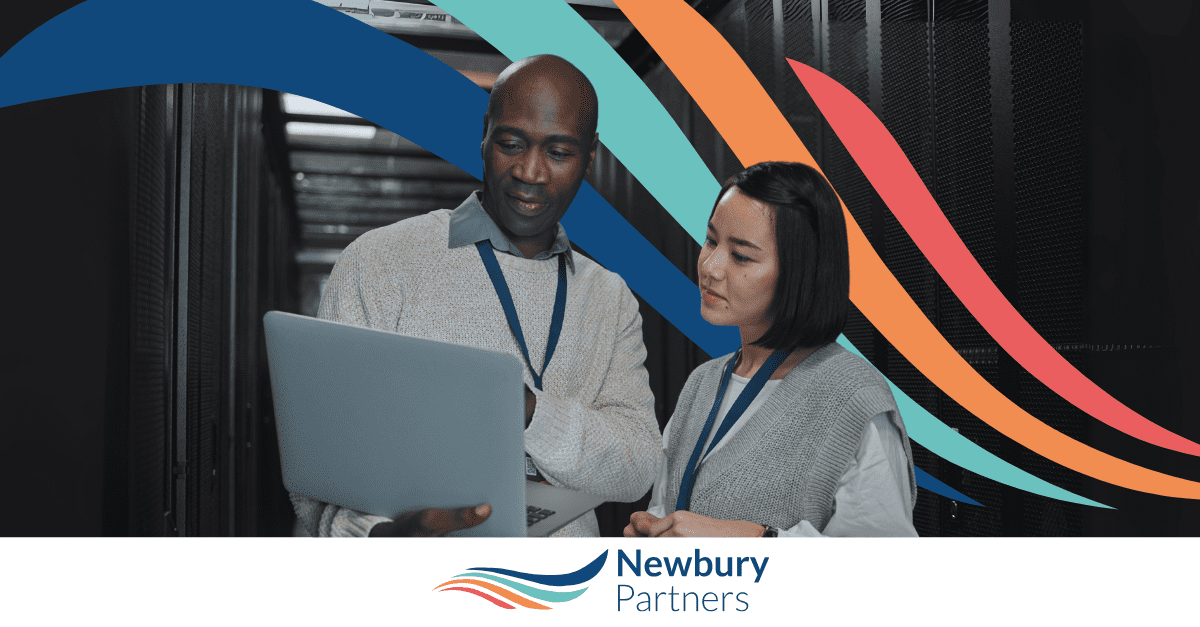 Staffing professionals successfully implementing CRM migration for staffing firms through collaborative planning.